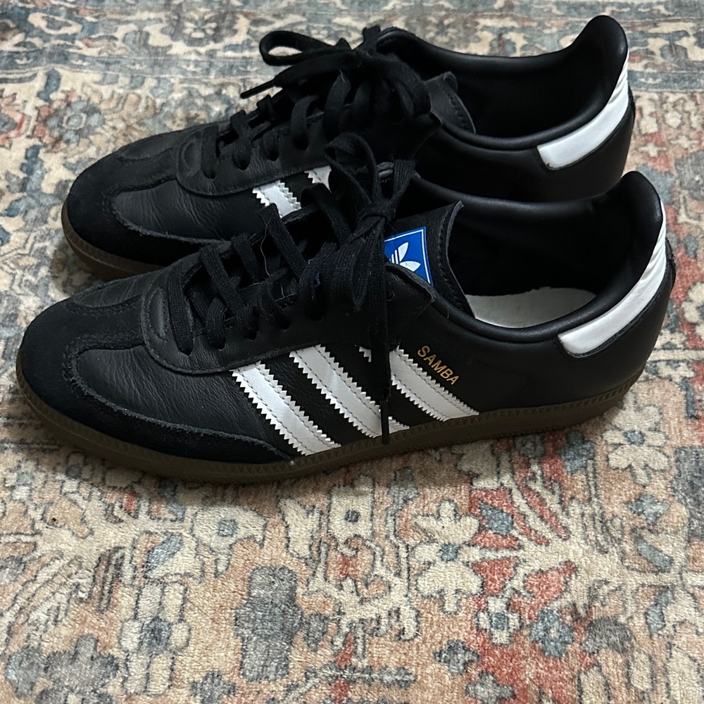 Adidas Samba Black and White Sneakers